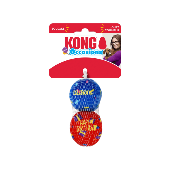 KONG - Occasions Birthday Balls (2/pack)