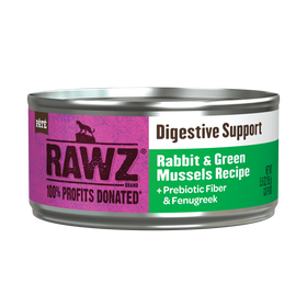 RAWZ - Digestive Support Rabbit & Green Mussels (Wet Cat Food)