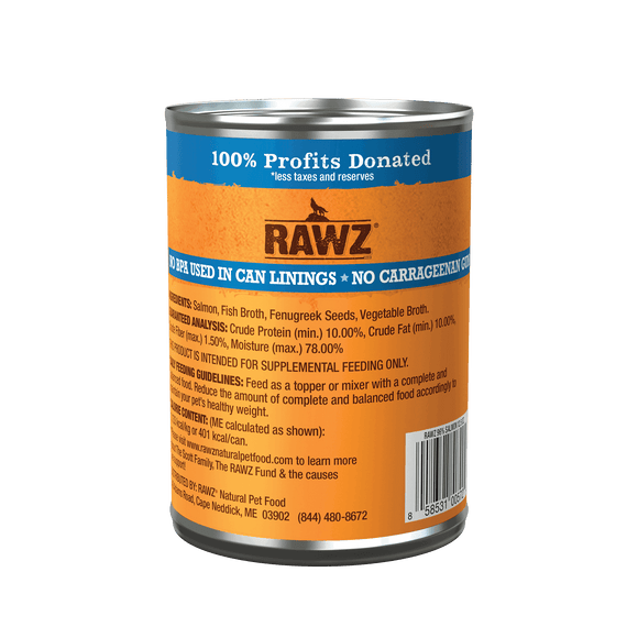 RAWZ - 96% Salmon Pate (Wet Dog Food)