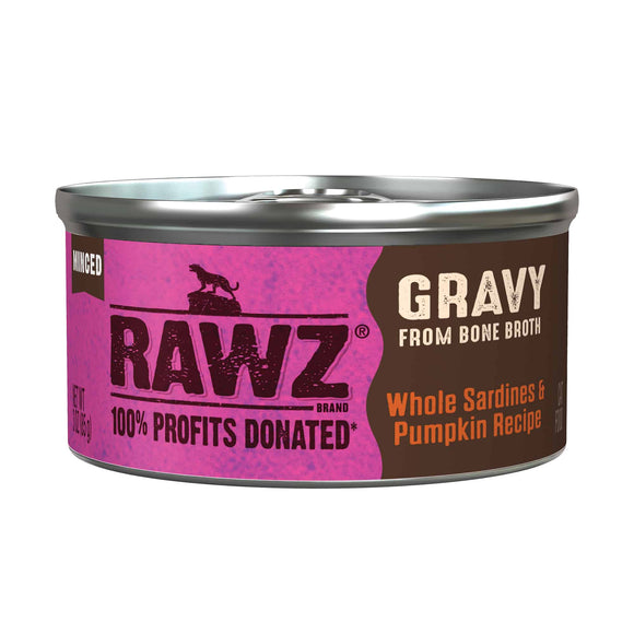 RAWZ - Gravy Whole Sardines & Pumpkin (Wet Cat Food)