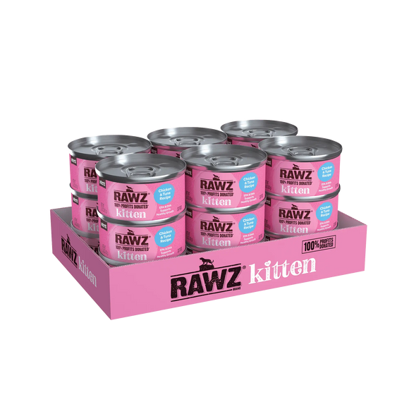 RAWZ - Kitten Chicken & Tuna (Wet Cat Food)