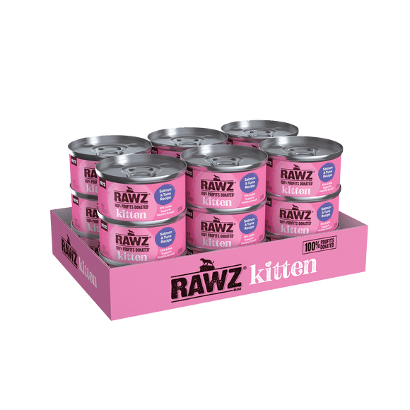 RAWZ - Kitten Salmon & Tuna (Wet Cat Food)