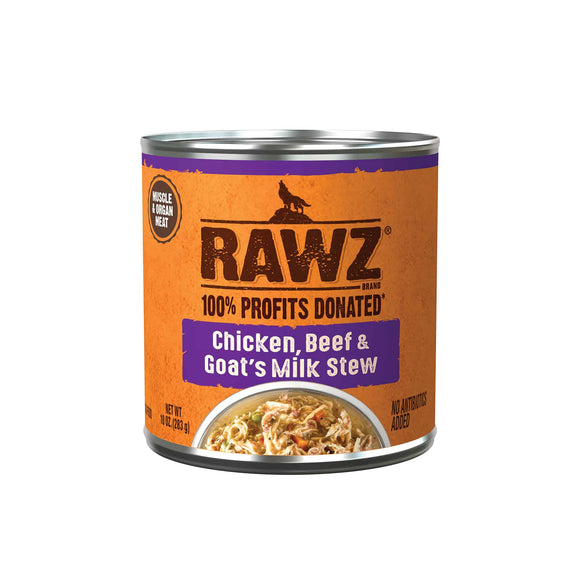 RAWZ - Stew - Chicken, Beef & Goat's Milk (Wet Dog Food)