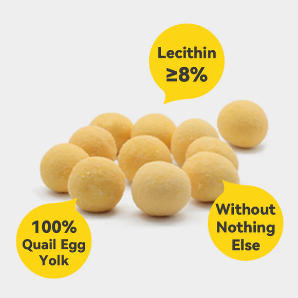 Ranova - Freeze Dried Quail Egg Yolks (For Dogs & Cats)