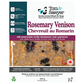 Tom & Sawyer - Rosemary Venison (For Dogs) - Frozen Product