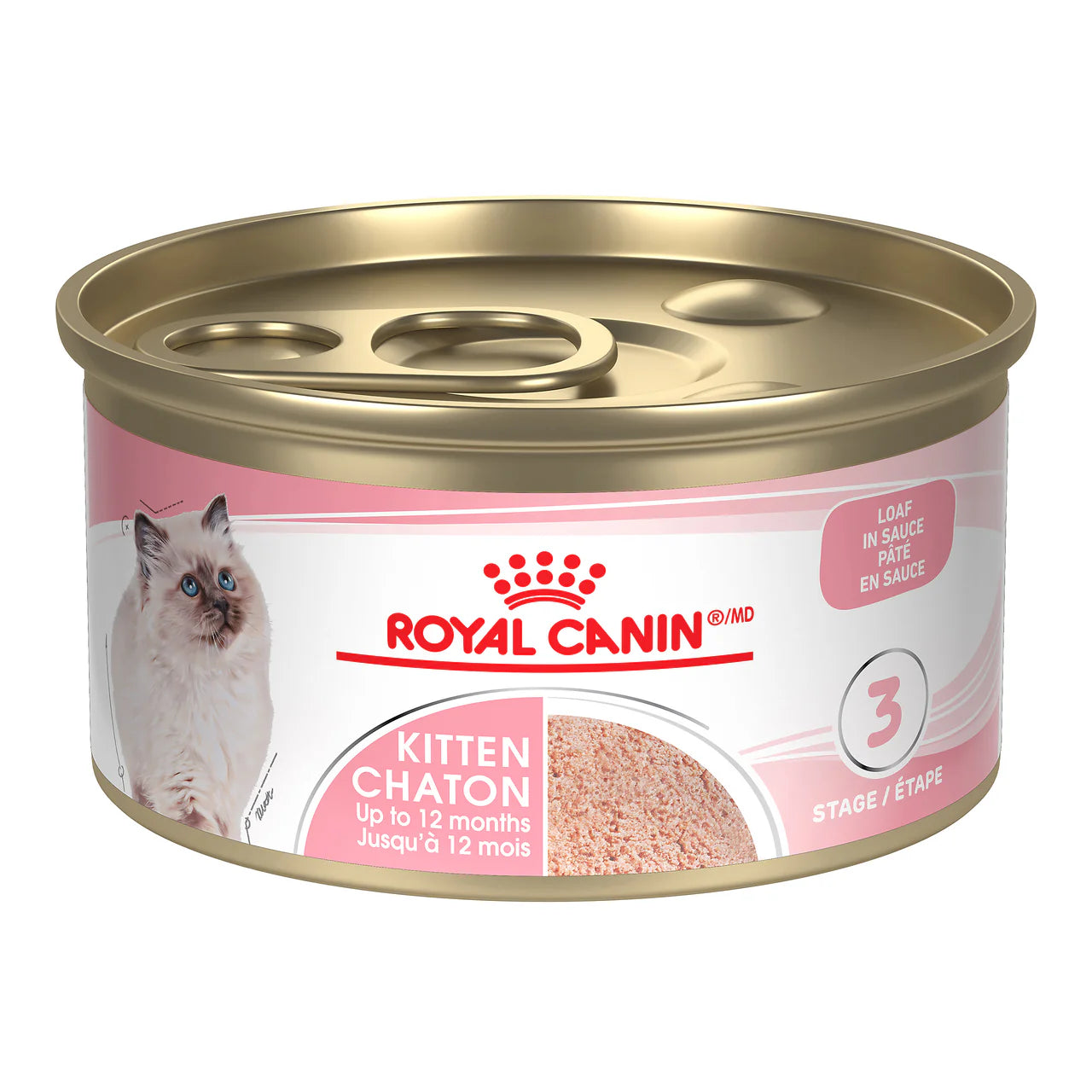 Royal Canin - Feline Health Nutrition™ Kitten Loaf In Sauce (Canned Cat Food)