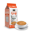Kit Cat - Savoury Soup - Salmon (Cat Food Topper, 6 x 50g)