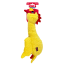 KONG Scruffs Chicken plush dog toy