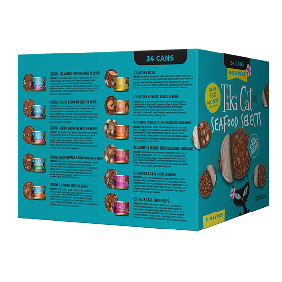 Tiki Cat - Mega Packs - Seafood Selects (For Cats)