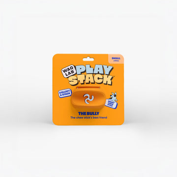 WAGLAB PlayStack The Bully, Orange (For Dogs)
