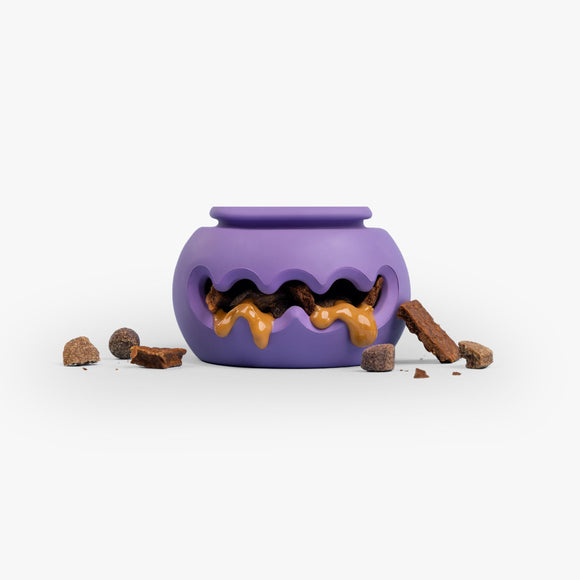 WAGLAB PlayStack The Squiggle, Purple (For Dogs)