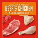 Stella & Chewy's Shredrs Beef & Chicken 2.8oz pouch