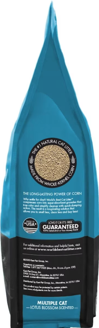 World's Best Cat Litter - Multiple Cat Lotus Blossom Scented