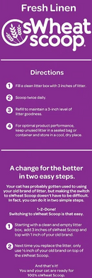 sWheat Scoop - Fresh Linen Formula Cat Litter