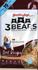 Grandma Lucy's - 3 Bears - Freeze Dried Beef Dog Food