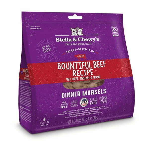 Stella & Chewy's - Bountiful Beef Dinner Morsels Freeze-Dried Raw (Cat Food)