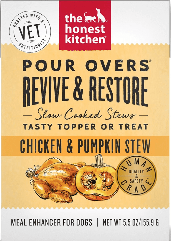 The Honest Kitchen - Functional Pour Overs - Revive & Restore Chicken & Pumpkin Stew (Wet Dog Food)