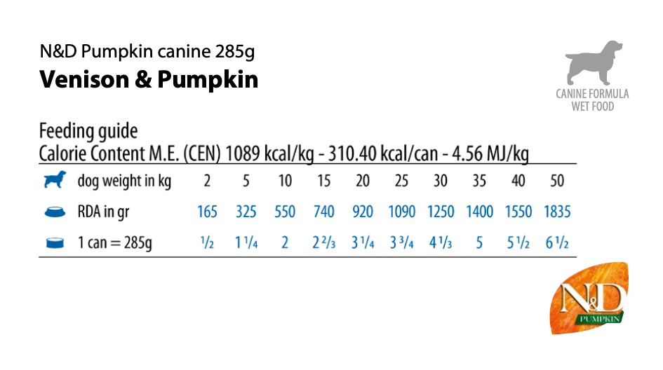 Farmina - N&D Pumpkin - Venison and Pumpkin Adult (Wet Dog Food)