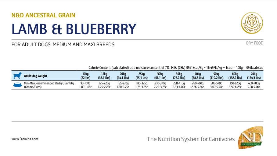 N & d ancestral grain deals