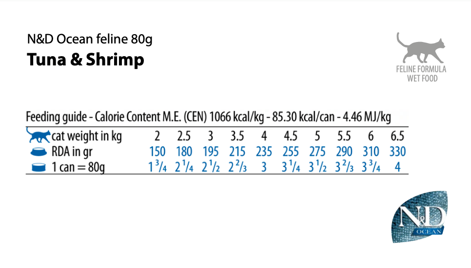 Farmina - N&D Ocean - Tuna and Shrimp Recipe (Wet Cat Food)