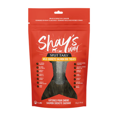 Shay's Way - Wild Sockeye Split Tails (For Dogs)