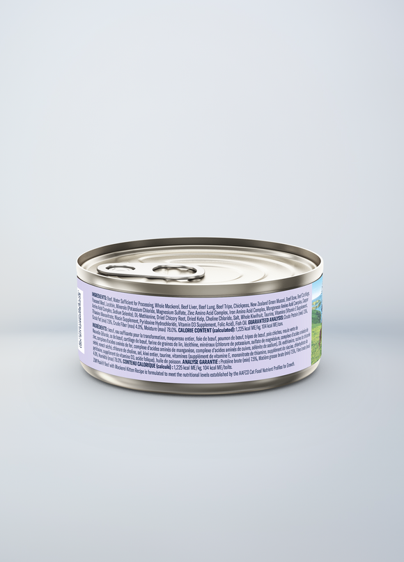 ZiwiPeak Wet Beef with Mackerel Recipe for Kittens 2