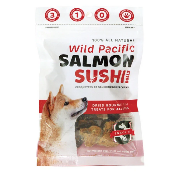 Snack21 - Salmon Sushi Rolls for Dogs