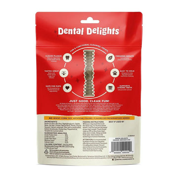 Stella & Chewy's - Medium Dental Delights Chicken Parsley Flavor (For Dogs)