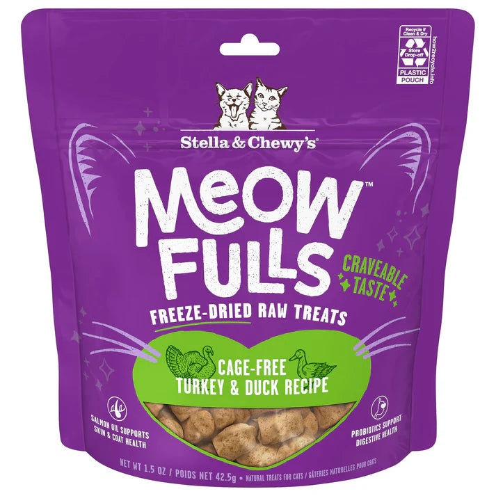 Stella & Chewy's - Meowfulls Turkey & Duck (Cat Treats)