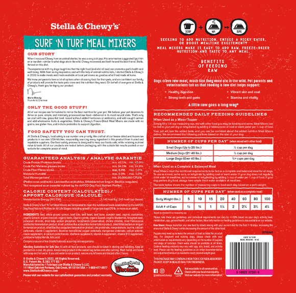 Stella & Chewy's - Surf 'N Turf Meal Mixers (For Dogs)