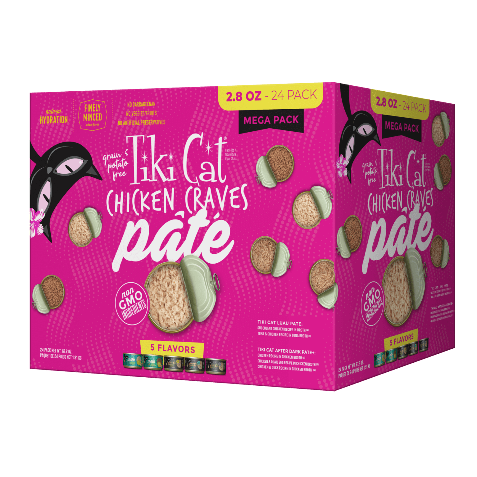 Tiki Cat - Mega Packs - Chicken Craves Pate (For Cats)