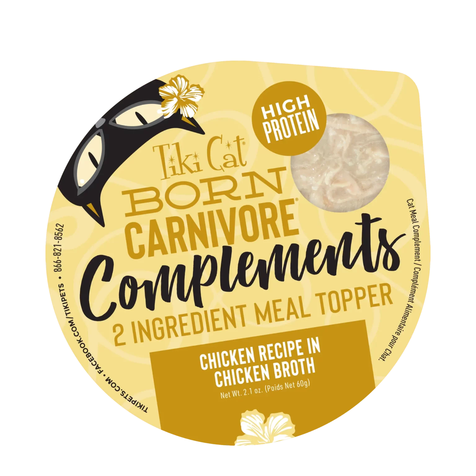 Tiki Cat - Born Carnivore - Chicken in Chicken Broth (For Cats)