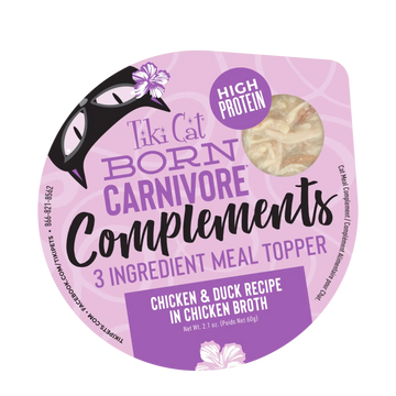 Tiki Cat - Born Carnivore - Chicken & Duck In Chicken Broth (For Cats)