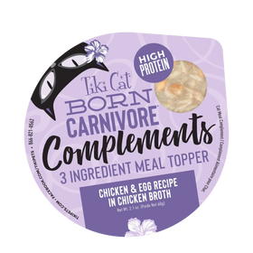 Tiki Cat - Born Carnivore - Chicken & Egg In Chicken Broth (For Cats)