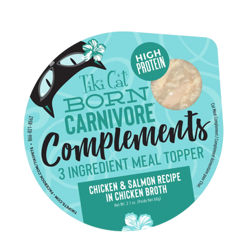 Tiki Cat - Born Carnivore - Chicken & Salmon In Chicken Broth (For Cats)