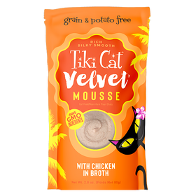 Tiki Cat - Velvet Mousse - Chicken Recipe (For Cats)