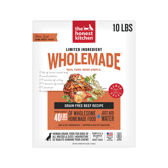 The Honest Kitchen - Dehydrated - Limited Ingredient Beef Recipe (Dog Food)