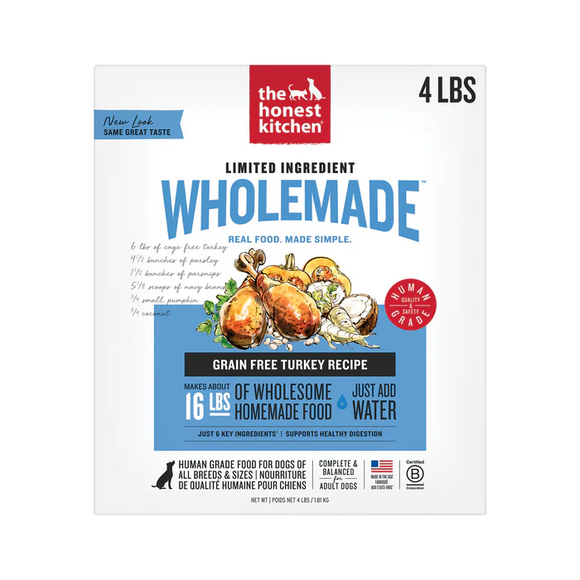 The Honest Kitchen - Dehydrated - Limited Ingredient Turkey Recipe (Dog Food)