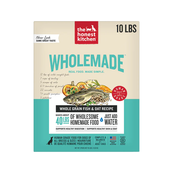 The Honest Kitchen - Dehydrated - Whole Grain Fish & Oat Recipe (Dog Food)