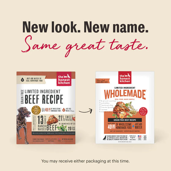 The Honest Kitchen - Dehydrated - Limited Ingredient Beef Recipe (Dog Food)