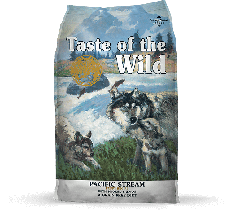 Taste of the Wild - Pacific Stream Puppy with Smoked Salmon (Dry Grain-Free Dog Food) - ARMOR THE POOCH