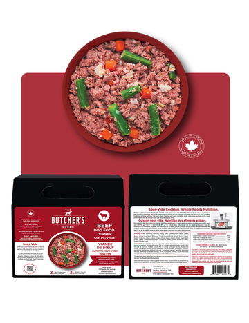 The Butcher's Pup - Beef Sous-Vide dinner (For Dogs) - Frozen Product