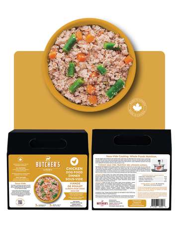 The Butcher's Pup - Chicken Sous-Vide Dinner (For Dogs) - Frozen Product