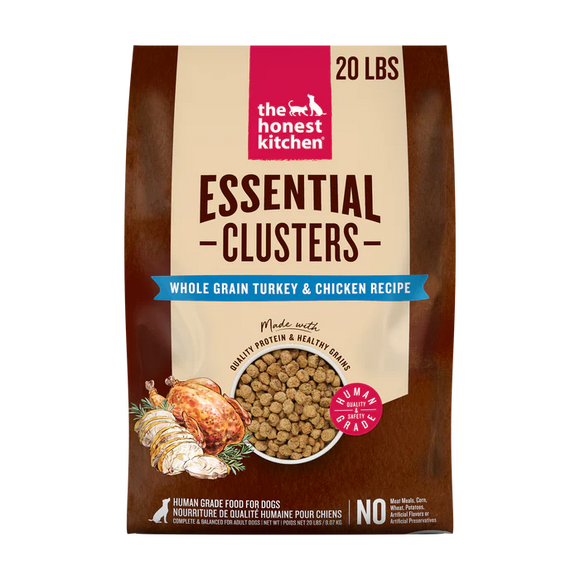 The Honest Kitchen - Essential Clusters - Whole Grain Turkey & Chicken (Dry Dog Food)