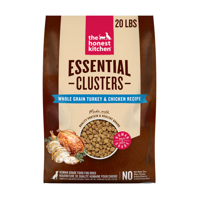 The Honest Kitchen - Essential Clusters - Whole Grain Turkey & Chicken (Dry Dog Food)