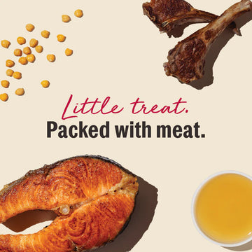 The Honest Kitchen - Meaty Littles for Puppies - Lamb & Salmon Treats 