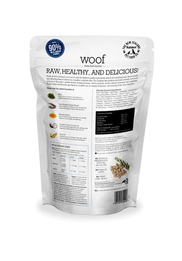 The NZ Natural Pet Food Co. - Woof - Freeze-Dried Beef (For Dogs)