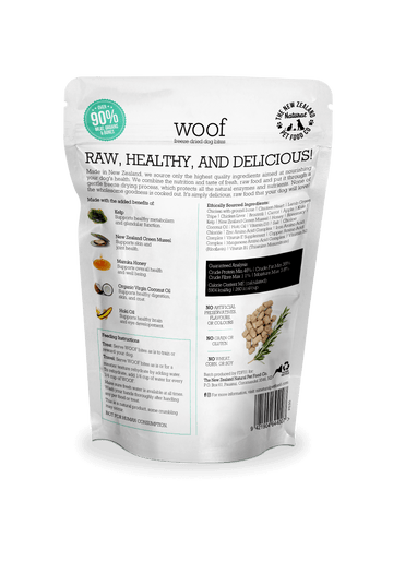 The NZ Natural Pet Food Co - Woof - Freeze-Dried Chicken Treats (For Dogs)