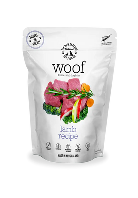 The NZ Natural Pet Food Co. | Woof | Freeze-Dried Lamb | Dog Treat