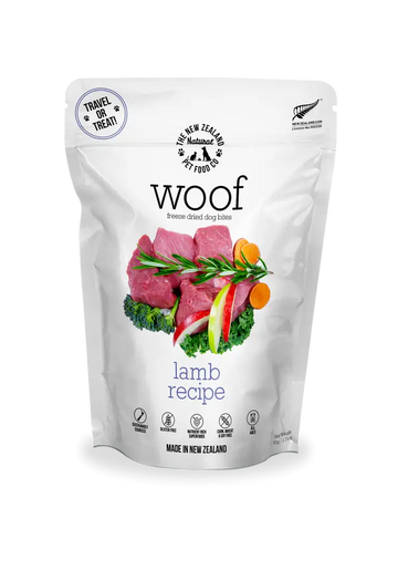 The NZ Natural Pet Food Co. | Woof | Freeze-Dried Lamb | Dog Treat